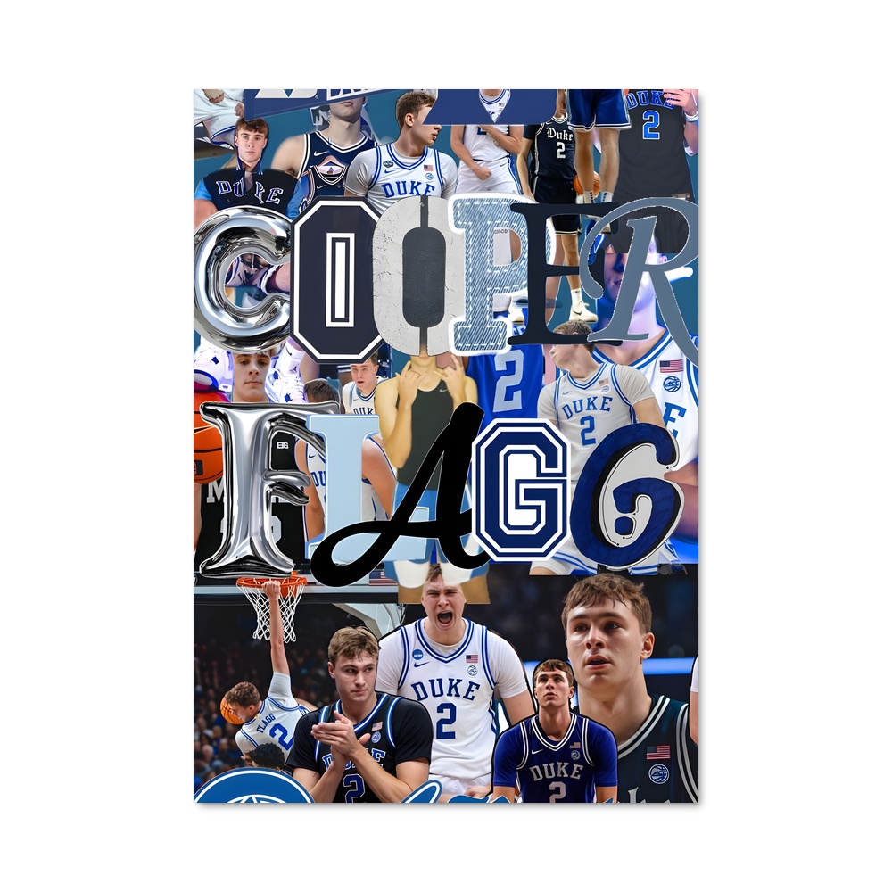 Poster Duke's Glory – affiche Basketball